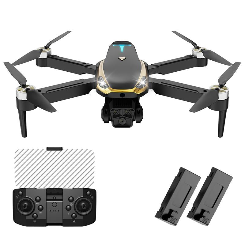 Aerial Drone F10 Pro 2025 – GPS Positioning, 4K UHD EIS Camera, 5G Wifi FPV, Brushless Motors, Optical Flow Hover, Intelligent Obstacle Avoidance, Auto Return, 360° Stunt Roll, Two Batteries